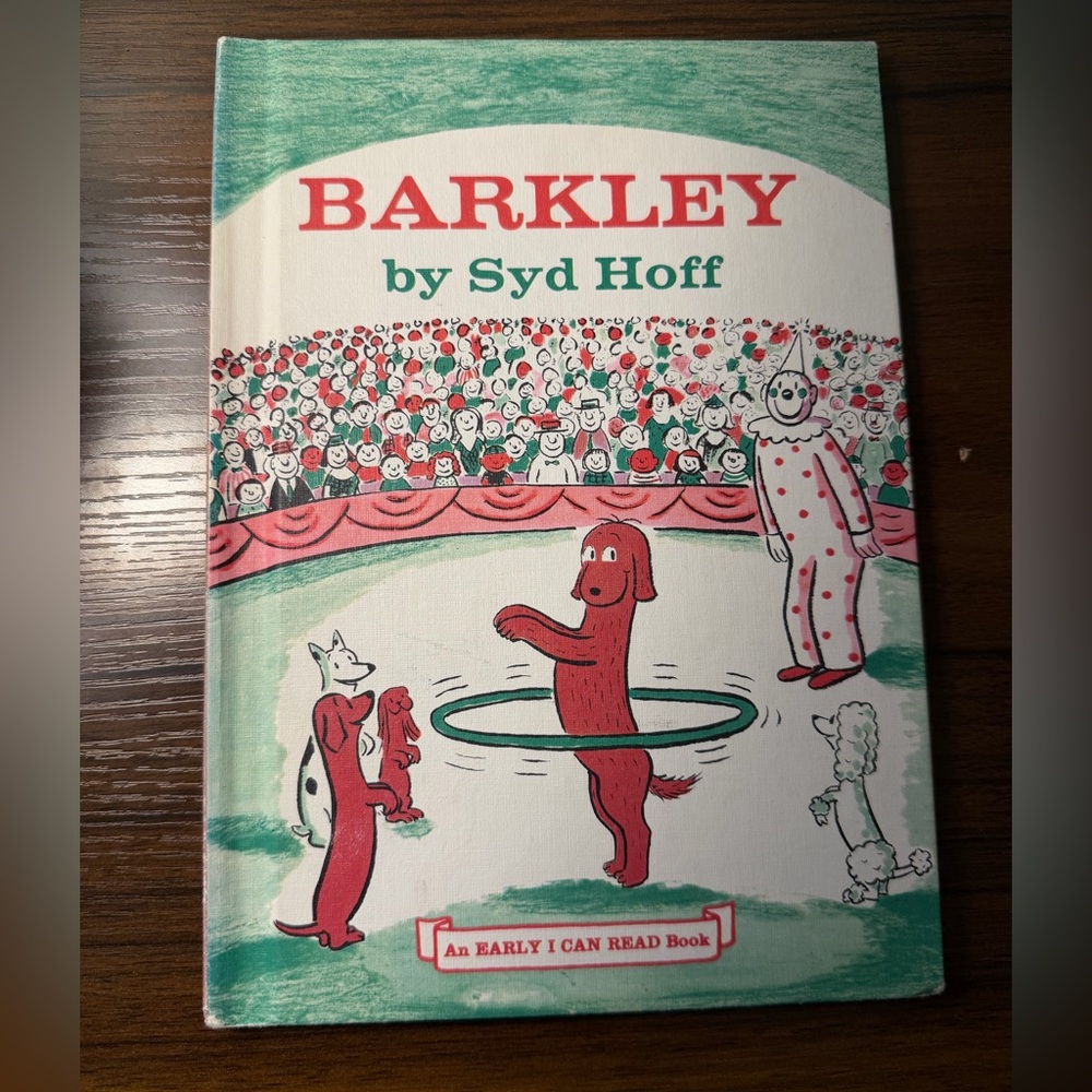 1975 Barkley by Syd Hoff Vintage Children’s Book